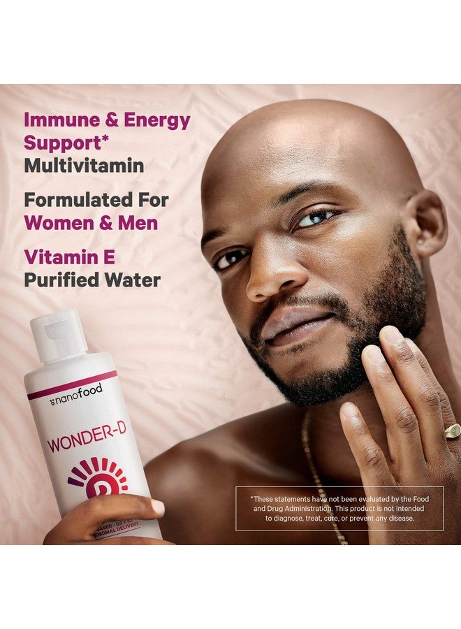 Codeage Liposomal Wonder-D, Vegan Cholecalciferol Vitamin D3 1000 IU Liquid Drops Supplement, Plant-Based Vitamins B12 & K2, Non-GMO Sunflower Phospholipids, Vitamin E, Mixed Berry Flavor, 7.6 fl oz - Image 4