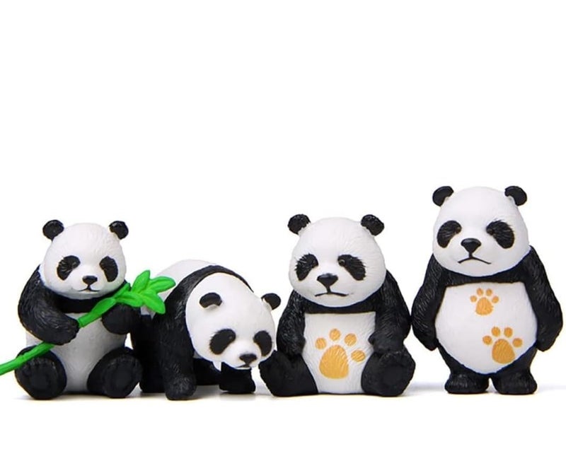 VRB Dec Miniature Decor Items Set for Unique Gift,Home,Living Room,Office,Restaurant Decor,Military Showpiece,Perfect Valentine Decoration Items ((Lifestyle Panda Miniature)) - Image 1