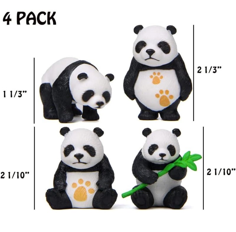 VRB Dec Miniature Decor Items Set for Unique Gift,Home,Living Room,Office,Restaurant Decor,Military Showpiece,Perfect Valentine Decoration Items ((Lifestyle Panda Miniature)) - Image 2