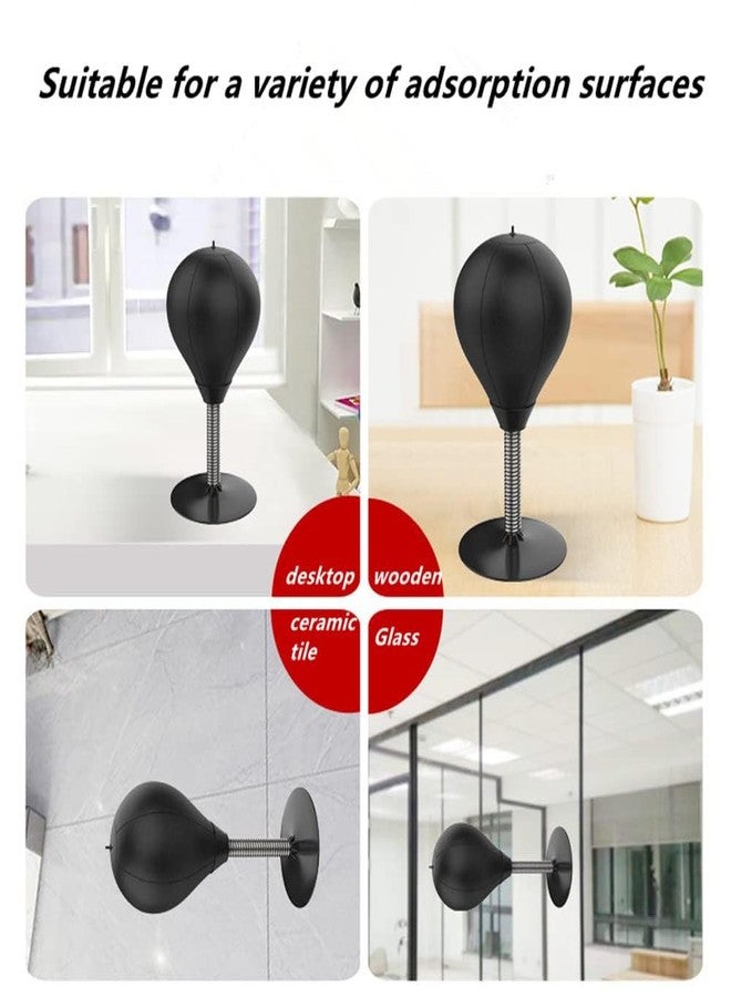 bosig® Speed Ball Desktop Reaction Target Home Children Adult Boxing Decompression Children Decompression,Desktop Boxing Speed Ball, Stress Buster Desktop Punching Bag. - Image 5