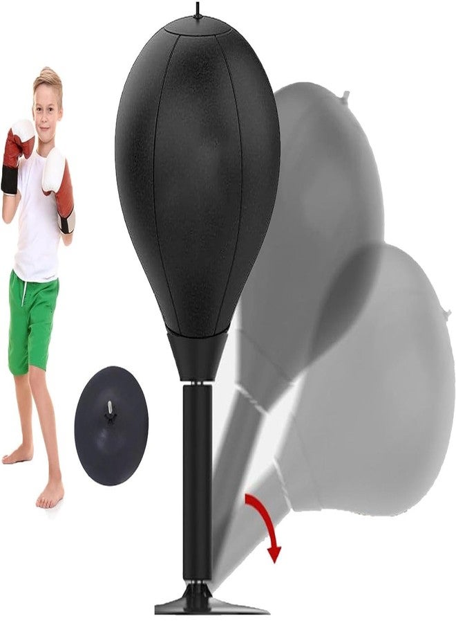bosig® Speed Ball Desktop Reaction Target Home Children Adult Boxing Decompression Children Decompression,Desktop Boxing Speed Ball, Stress Buster Desktop Punching Bag. - Image 1