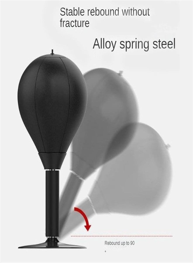 bosig® Speed Ball Desktop Reaction Target Home Children Adult Boxing Decompression Children Decompression,Desktop Boxing Speed Ball, Stress Buster Desktop Punching Bag. - Image 2