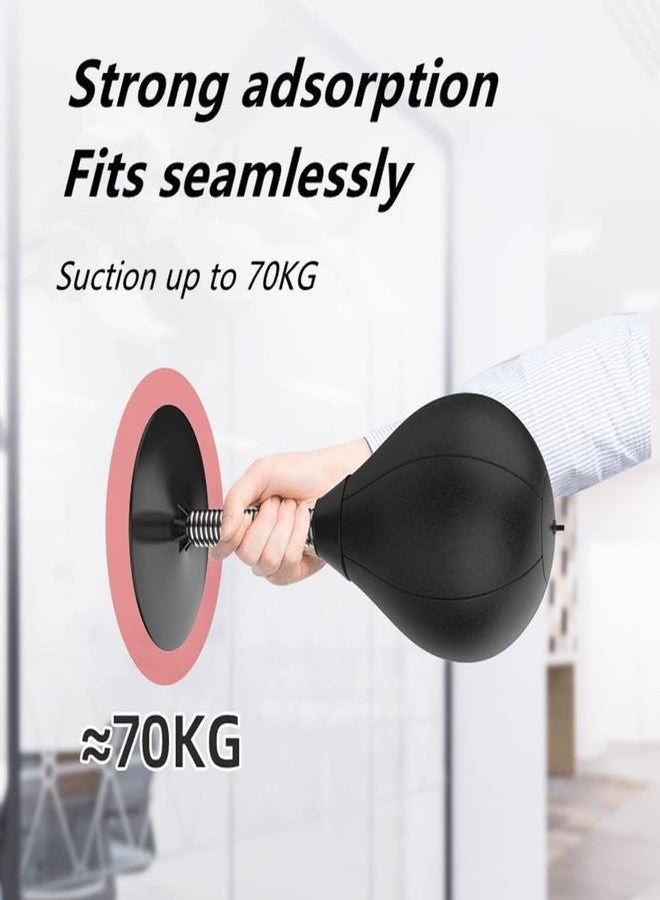 bosig® Speed Ball Desktop Reaction Target Home Children Adult Boxing Decompression Children Decompression,Desktop Boxing Speed Ball, Stress Buster Desktop Punching Bag. - Image 4