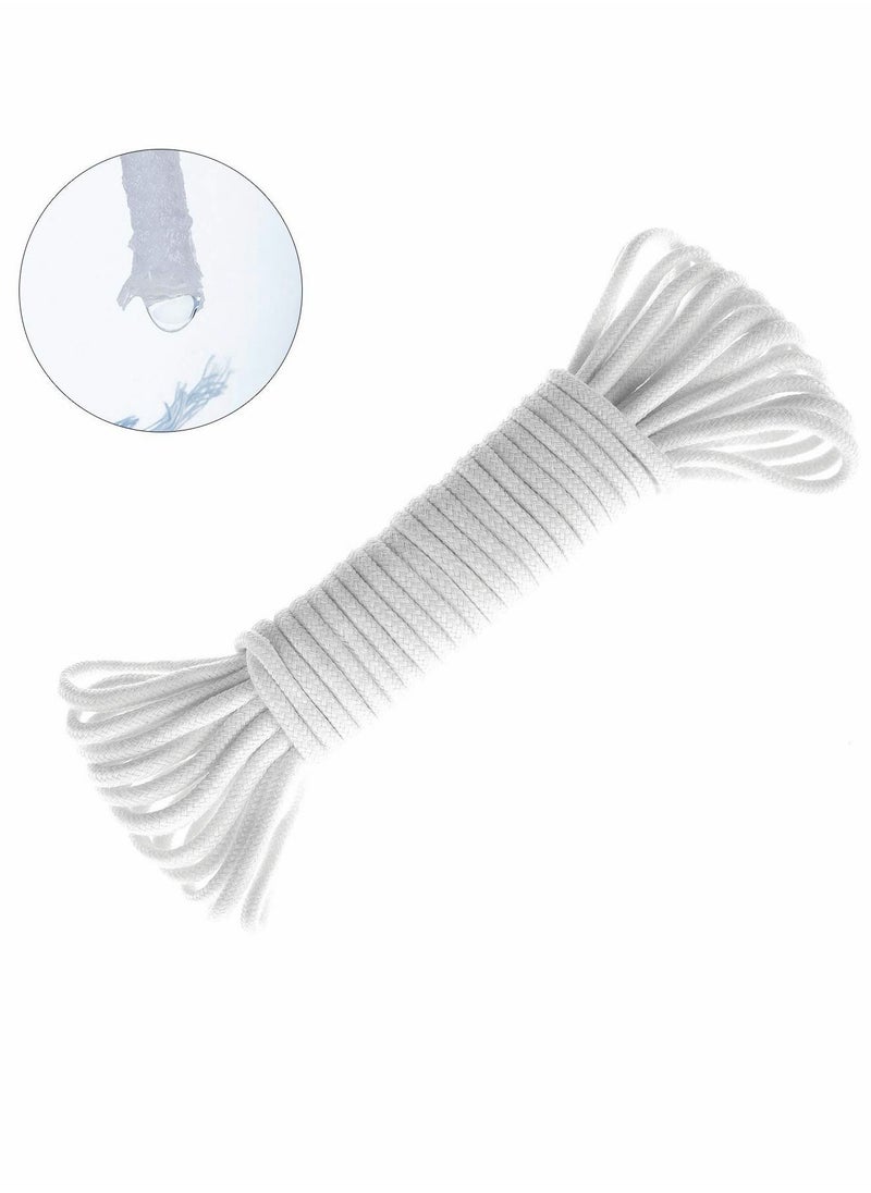 Y&D Self Watering Wick Cord Rope for Indoor Outdoor Potted Plant Self-Watering Planter Pots DIY Automatic Device System Violet Auto Seedling Waterer Rope,10m(394") ,2 pack  - Image 1