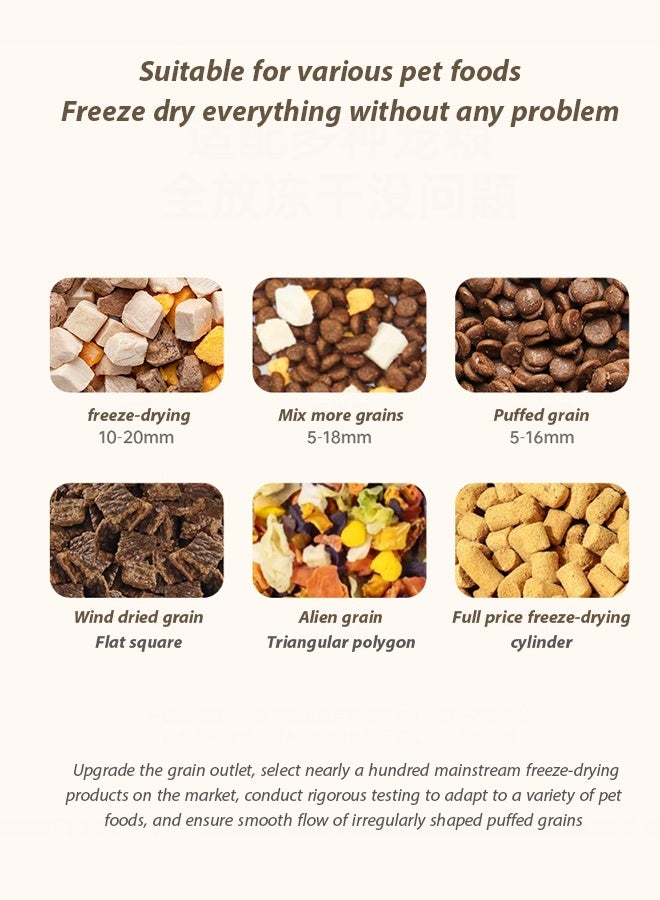 Pet food dispenser, automatic pet feeder，Cat Dog Food Feeder and Water Dispenser Set, Automatic Feeding Machine Cat Bowl Dog Bowl，Plug in with live water circulation system integrated feeder for pets for Cat & small Dog Smart Timed Auto Pet Feeder Portion Control Battery and Plug-in Power - Image 5