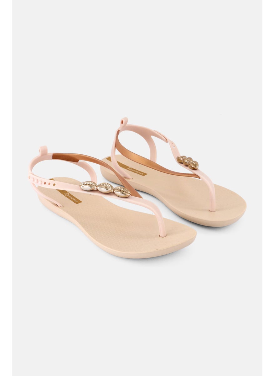 Ipanema Women Adjustable Buckle Closure Sandal, Beige  - Image 1