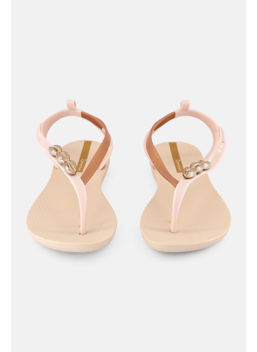 Ipanema Women Adjustable Buckle Closure Sandal, Beige  - Image 4