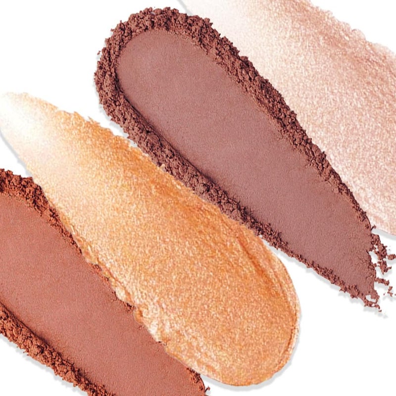 CAKAILA 20 Colors Nude Pink Gold Brown Basics Eyeshadow Palette,Matte Nude Neutral Naked Eye Shadow Makeup,Long Lasting Waterproof,Great for Travel Gift Kit - Image 3
