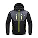 BORLENI Winter Motorcycle Jacket Mens CE Approved Cold Weather Motorbike Riding Jackets with thermal Liner Hood Windproof XXXL - Image 2