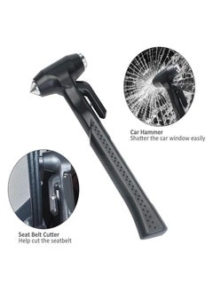 SYOSI SYOSI Car Safety Hammer, Car Glass Breaker Hammer with Smooth Safety Belt Cutter, 3-in-1 Emergency Escape Tool for Car Survival Life Saving  - Image 2