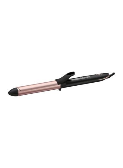 BaByliss Hair Curler | 25mm Barrel For Versatile Styling | 6Temperature Settings For Customization &Rapid Heat-up Time | Ceramic Coating For Smooth Curls With Advanced Temperature Control | C451SDE Pink/Black