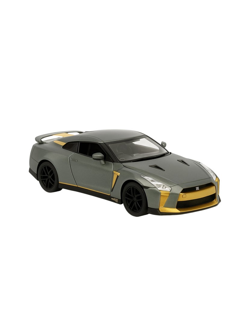 Toy Factory - B21012 Die-Cast Nissan GTR 1:32 Scale Metal Sports Car Model – Openable Doors, Collectible Toy for Kids & Adults, Premium Diecast Vehicle - Image 3