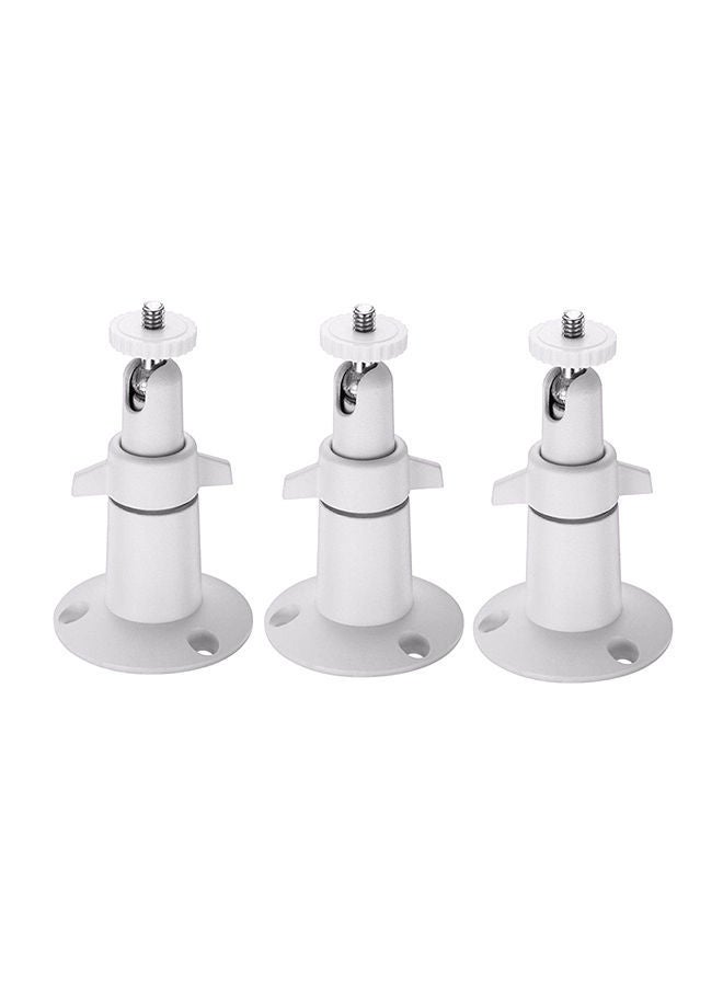 NIBEMINENT 3-Piece Ceiling Security Bracket For Arlo Or Pro Camera Cam White  - Image 1