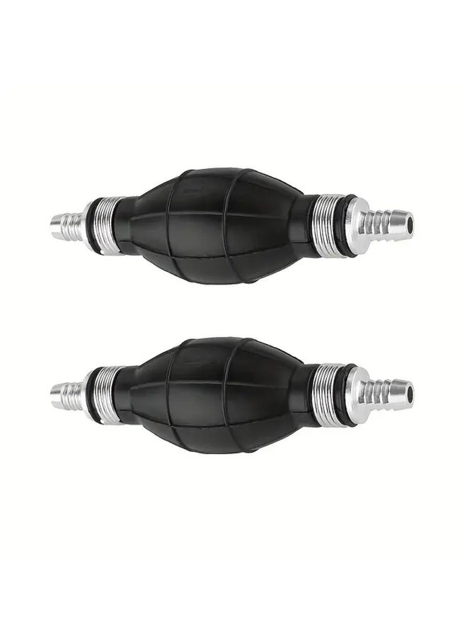 2Pcs Heavy Duty Manual Oil Pump Aluminum Alloy 8mm For Cars Trucks Boats - Image 4