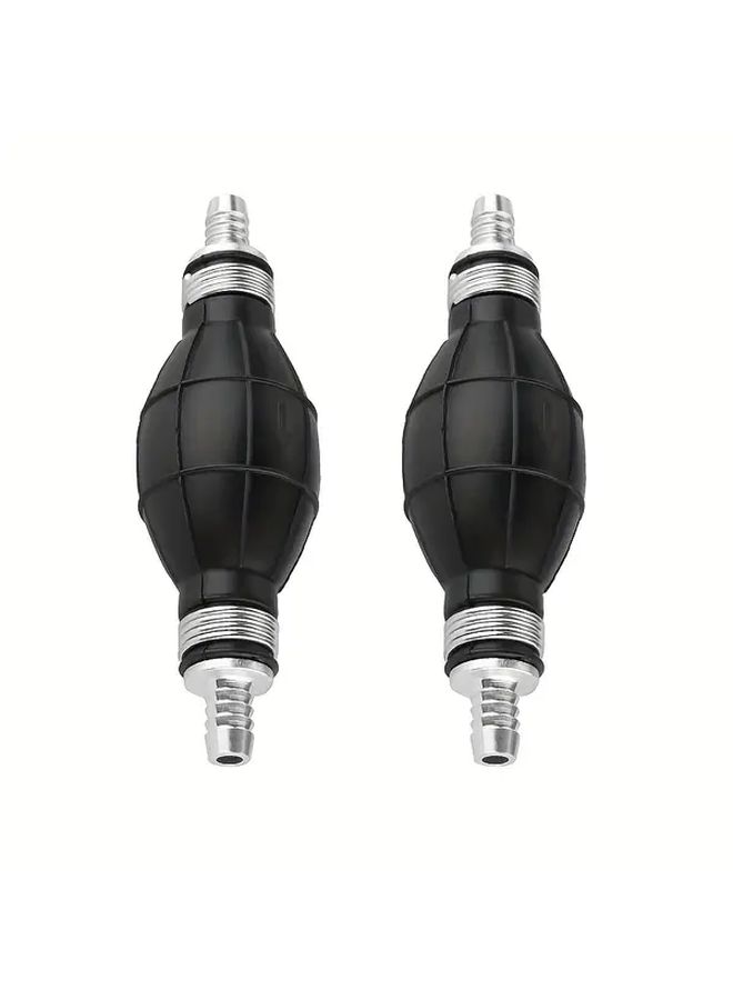 2Pcs Heavy Duty Manual Oil Pump Aluminum Alloy 8mm For Cars Trucks Boats - Image 3