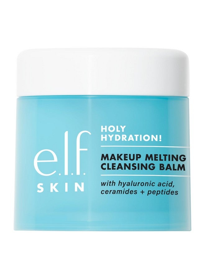 elf e.l.f. SKIN Holy Hydration! Makeup Melting Cleansing Balm, Face Cleanser & Makeup Remover, Infused with Hyaluronic Acid to Hydrate Skin - Image 1