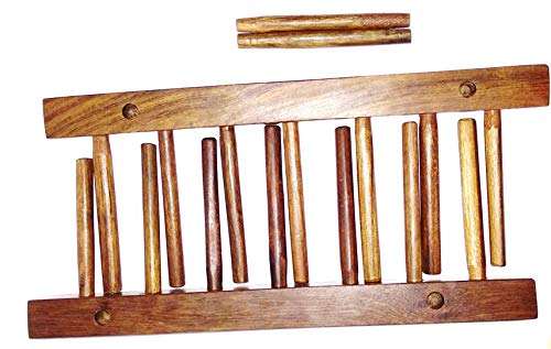 ARMAN SPOONS Believe in Quality Handmade 6 Grids Seesham Wooden Kitchen Holder Dish Storage Tray Rack Drainer Plate Stand Books Stand Cup Stand Rack Multipurpose - Image 2