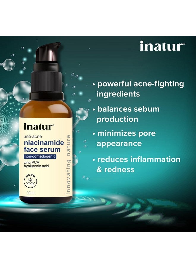 إناتور سيروم نياسيناميد للوجه بالهيالورونيك للبشرة المعرضة لحب الشباب (30 مل) - Image 5