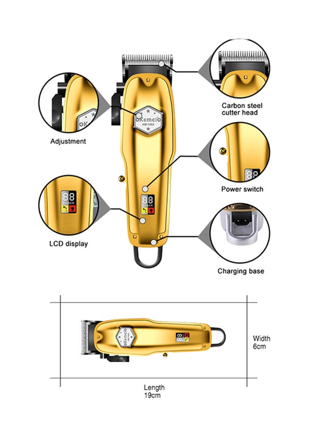 Kemei Hair Clipper Liquid Crystal KM-1984+PG - Image 2
