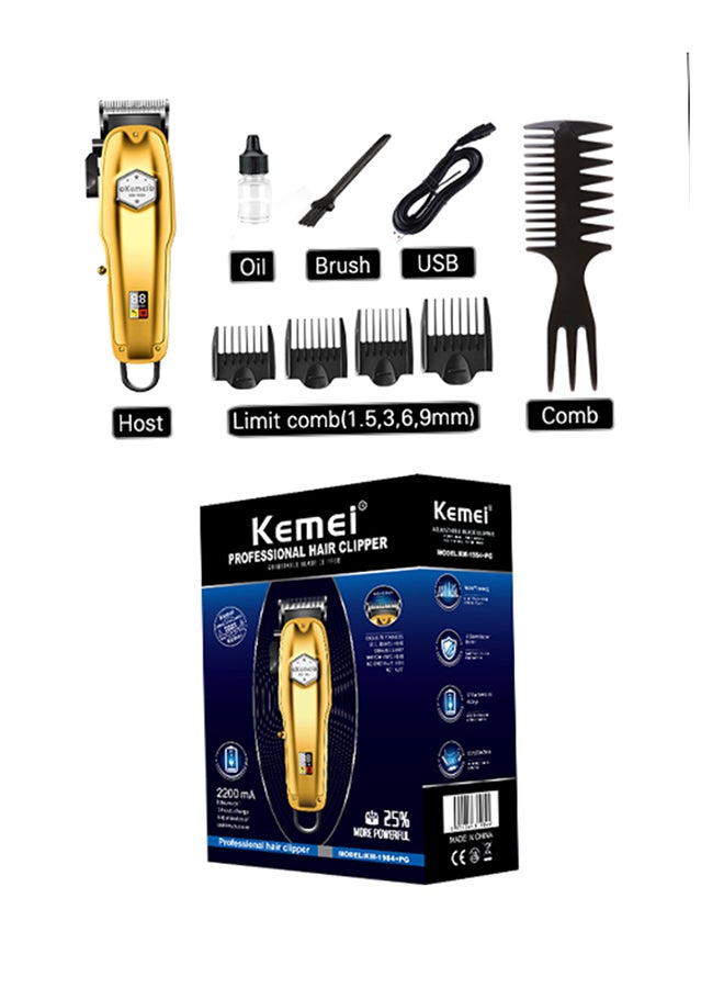 Kemei Hair Clipper Liquid Crystal KM-1984+PG - Image 1