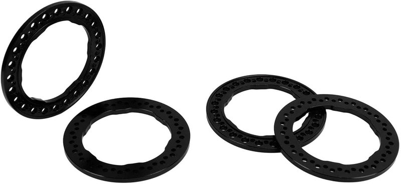 فيجبي حلقات قفل الخرز من الألومنيوم من RiToEasysports RC لـ Axial SCX10 90046، حافة عجلة مقاس 1.9 بوصة، قطر خارجي 2 بوصة، عبوة من 4 قطع مع 96 برغيًا - Image 3