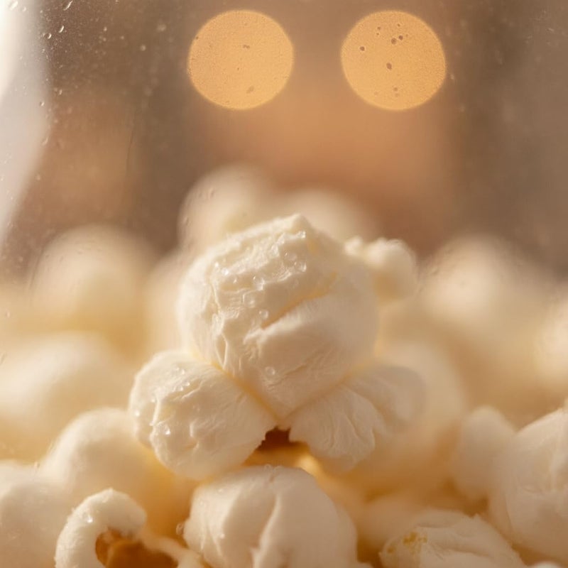 Popcorn Maker In The Microwave - White Color - Image 2