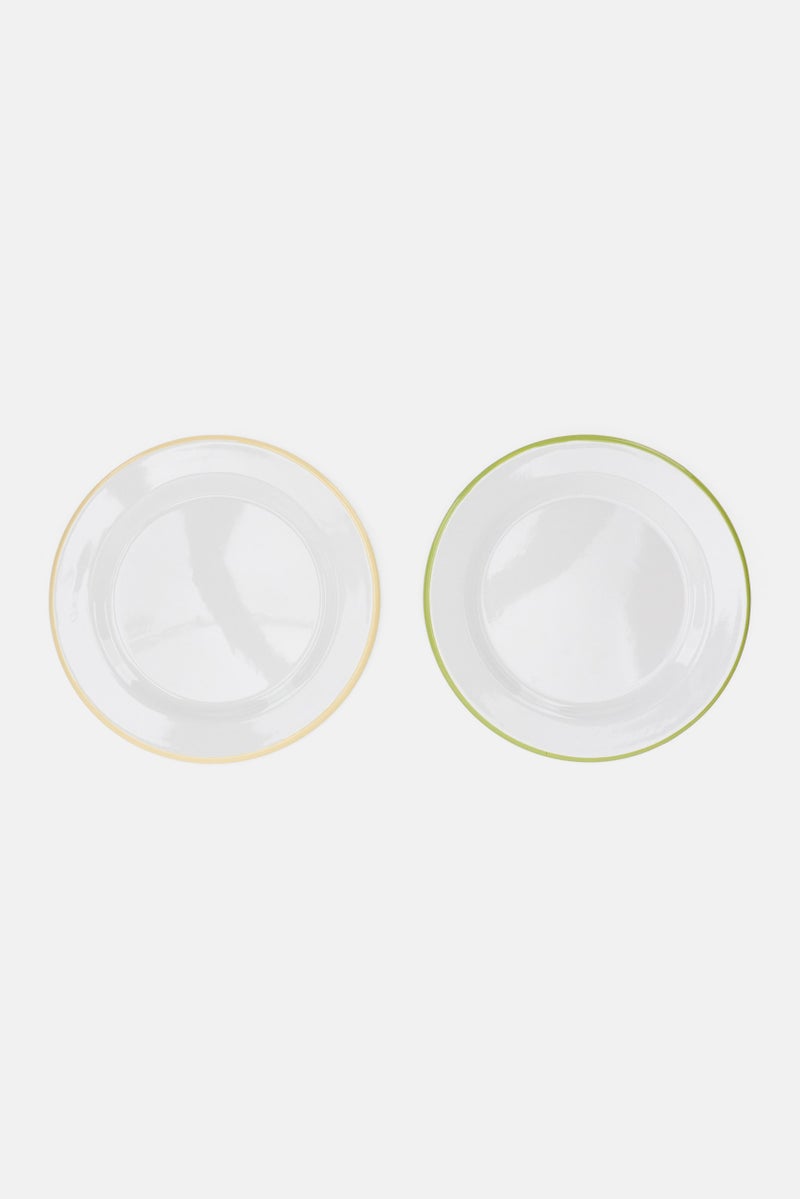 Tchibo 2 Pcs Picnic Plate 20 Diameter cm, White - Image 1