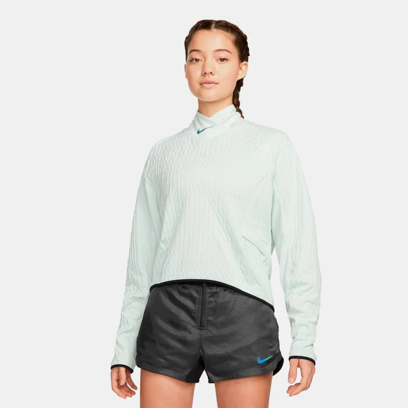 نايكي تيشيرت ثيرما-فت رن ديفيجن ميد-لاير للنساء