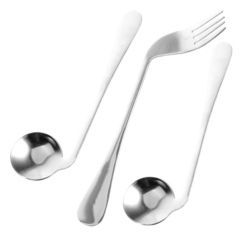 Left Handed Angled Spoon Fork Ergonomic Eating Aid Utensil for Elderly and Disabled Assistive Cutlery - Image 2