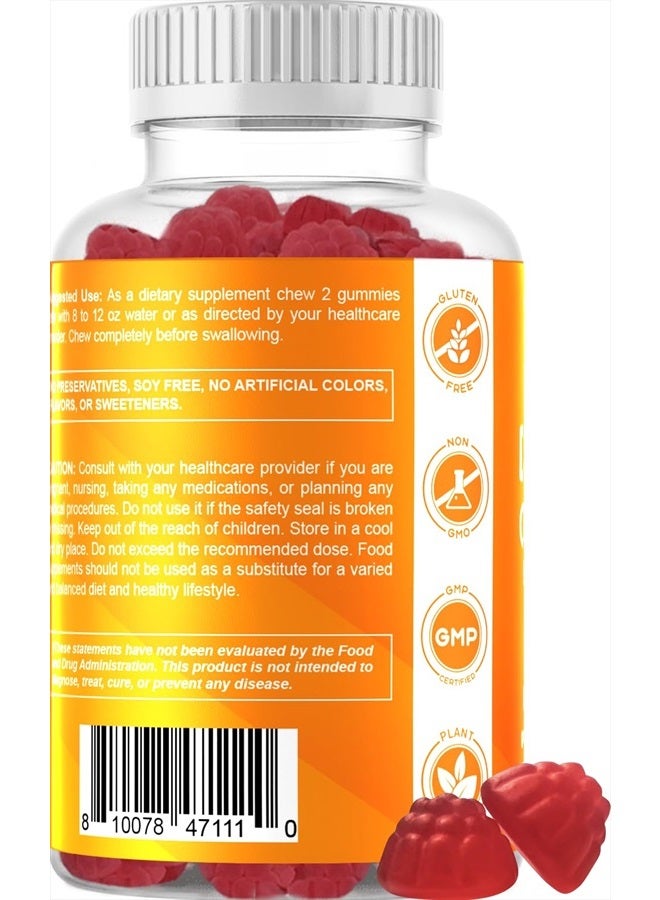 Vitamatic 2 Pack Vitamin D3 K2 Gummies - 60 Count - Supports Healthy Bone, Heart & Calcium Absorption, & Immune Health - Plant Based, Non-GMO, Gluten Free - Image 5