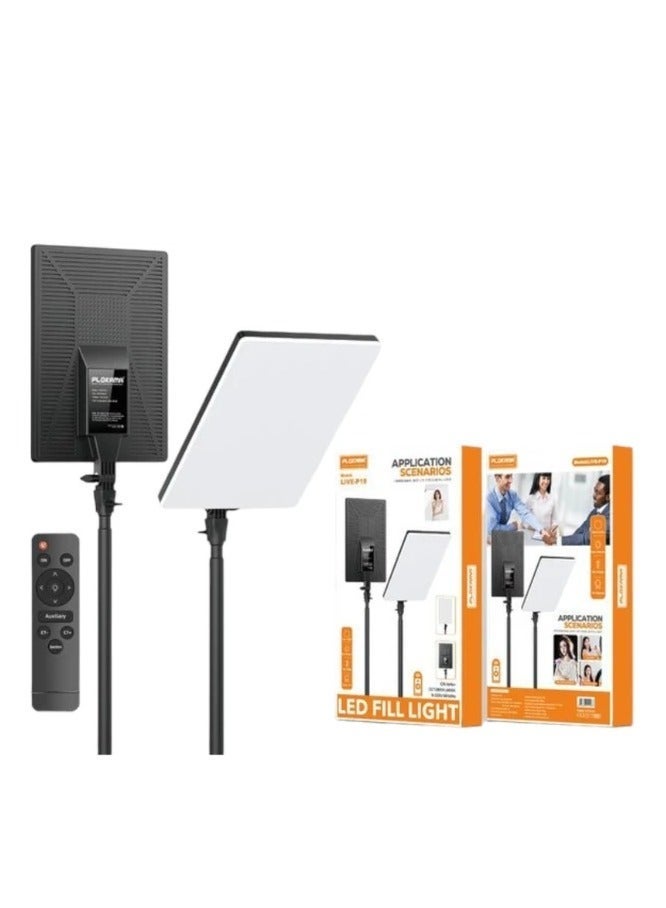 PLOKAMA P19 إضاءة LED مدمجة احترافية للتعبئة للمصورين والمدونين والمؤثرين - Image 5