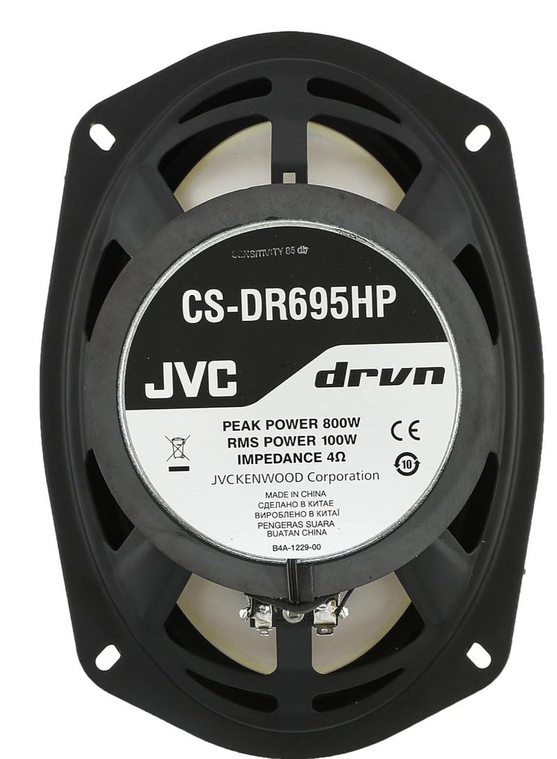 جي في سي طقم مكبر صوت بيضاوي للسيارة موديل CS-DR695HP 800 واط 100 RMS 6*9 بوصات 4 أوم - Image 3