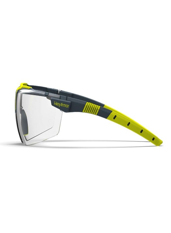 HexArmor VS300 Clear Anti Fog and Scratch Resistant Safety Gl - Image 2