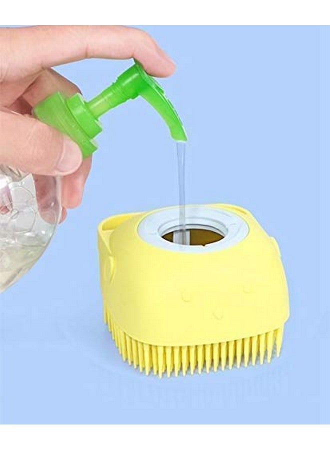 Dkriva Soft Silicone Bath Brush with Hooks/Baby Showers Cleaning Brushes Mud Dirt Remover Massage Back Scrubber Skin The Ultra and CanFilling. - Image 4