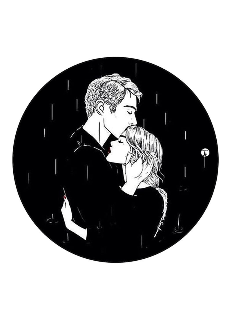 RKN Man And A Woman Printed Mouse Pad  Multicolour