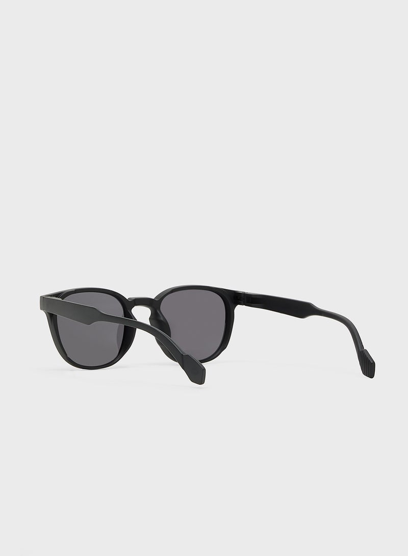 Robert Wood Polarized Lens Wayfarer Sunglasses - Image 2