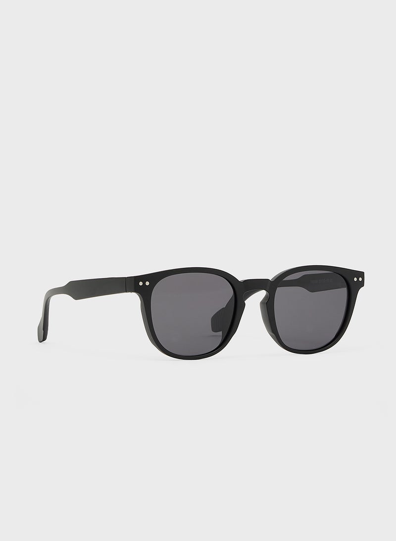 Robert Wood Polarized Lens Wayfarer Sunglasses - Image 1