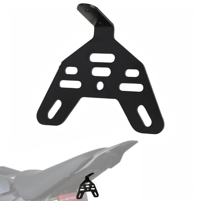 Electric Dirt Bike Light Bracket Holder CNC License Plate Bracket Purple For Sur Ron Light Bee X S Segway X160 X260 - Image 1
