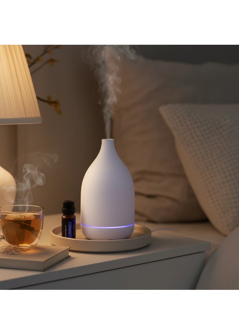 واي آند دي جهاز توزيع عطور كهربائي بسعة 250 مل، موزع روائح للزيوت العطرية، معطر جو، جهاز ترطيب بالرذاذ البارد بالموجات فوق الصوتية، مزود بوضعَيْن للرذاذ، إيقاف تلقائي عند نفاد الماء، مناسب للمنزل والغرفة والمكتب. - Image 1