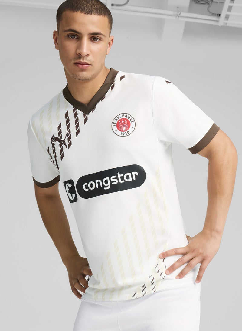PUMA FC St. Pauli 24/25 Away Mens White Jersey - Image 1