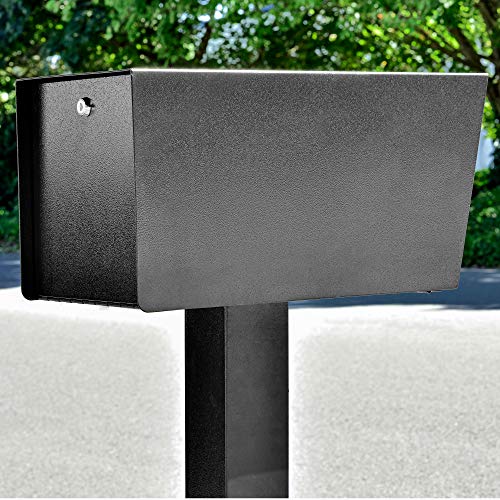 Mail Boss 7536 Street Safe Latitude Locking Security Mailbox, Black - Image 4