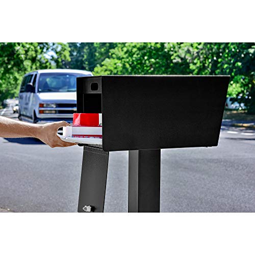Mail Boss 7536 Street Safe Latitude Locking Security Mailbox, Black - Image 3
