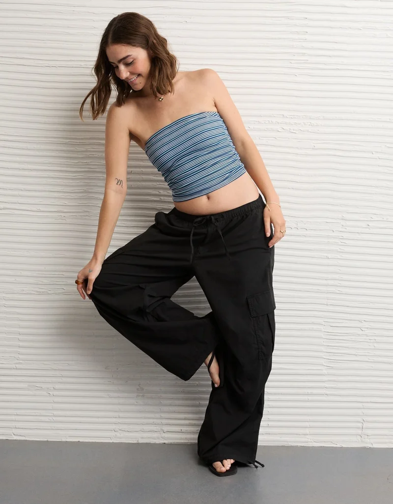 AE Low-Rise Cargo Parachute Pant