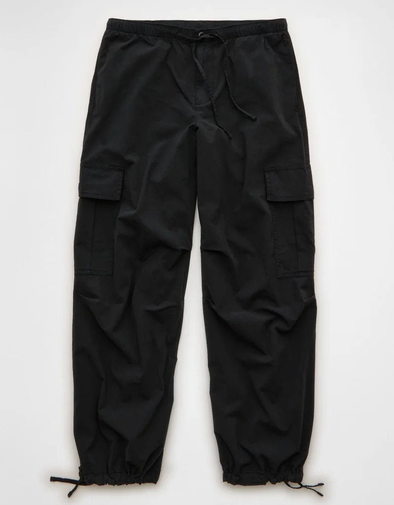 American Eagle  AE Low-Rise Cargo Parachute Pant for Women | Best Price UAE