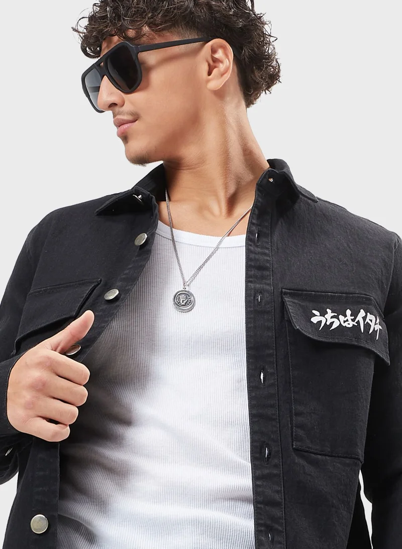 SP Characters Naruto Denim Jacket