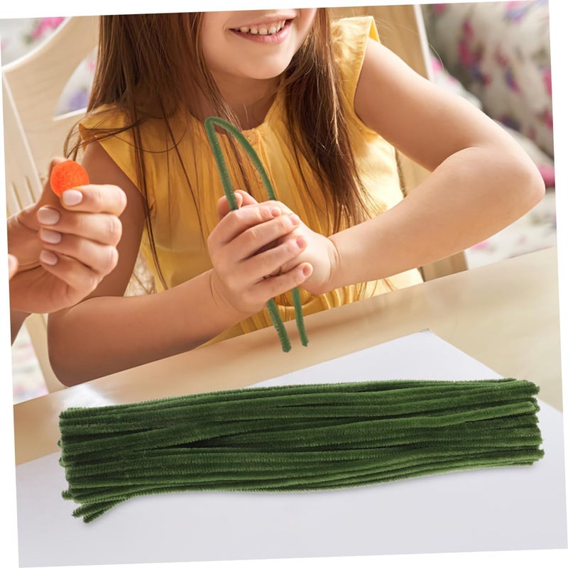 PERSELOSO 200Pcs Colored Twisting Sticks for Crafts DIY Twisted Stems Macaron Creative Craft Supplies for Imagination Coordination Development - Image 2
