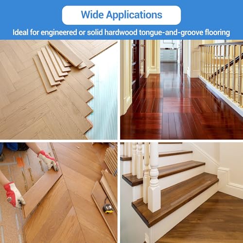 meite 16 Gauge Flooring Nails 1-1/2 Inch, 16GA L Cleat Nails Hardwood Flooring Nails for Flooring Nailer Gun (1,000 Counts) - Image 5