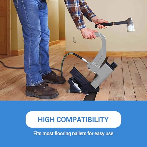 meite 16 Gauge Flooring Nails 1-1/2 Inch, 16GA L Cleat Nails Hardwood Flooring Nails for Flooring Nailer Gun (1,000 Counts) - Image 4