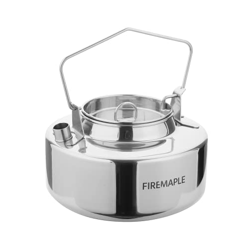 Fire-Maple Antarcti 1.5L Kettle Series | Portable Durable Bushcraft Gear Open Fire Kettle | SUS304 Stainless Steel - Image 1