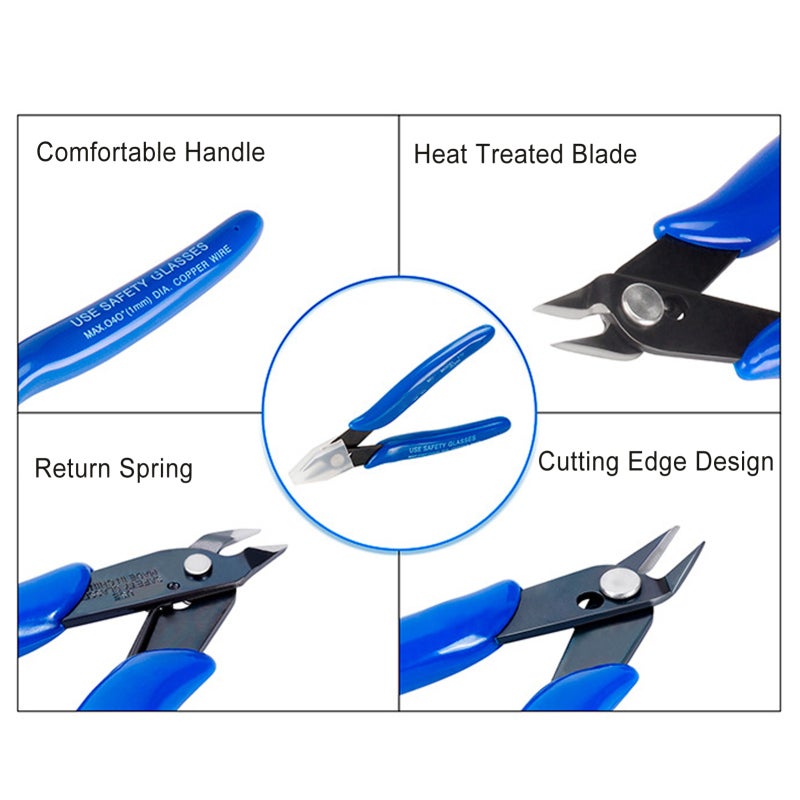 3D Printing Tool Kit: 13 Trimming Tools 10 Files Tweezers Pliers - Durable ABS High-Speed Steel Compact Design for Classroom Laboratory Educational Settings - Image 3